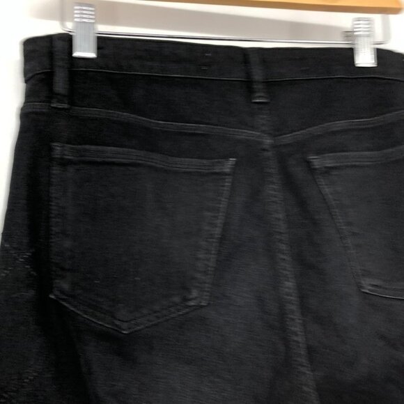 Brockenbow X Zadig & Voltaire Black Queen Mary studded Diamond jeans size 26 - Picture 12 of 16